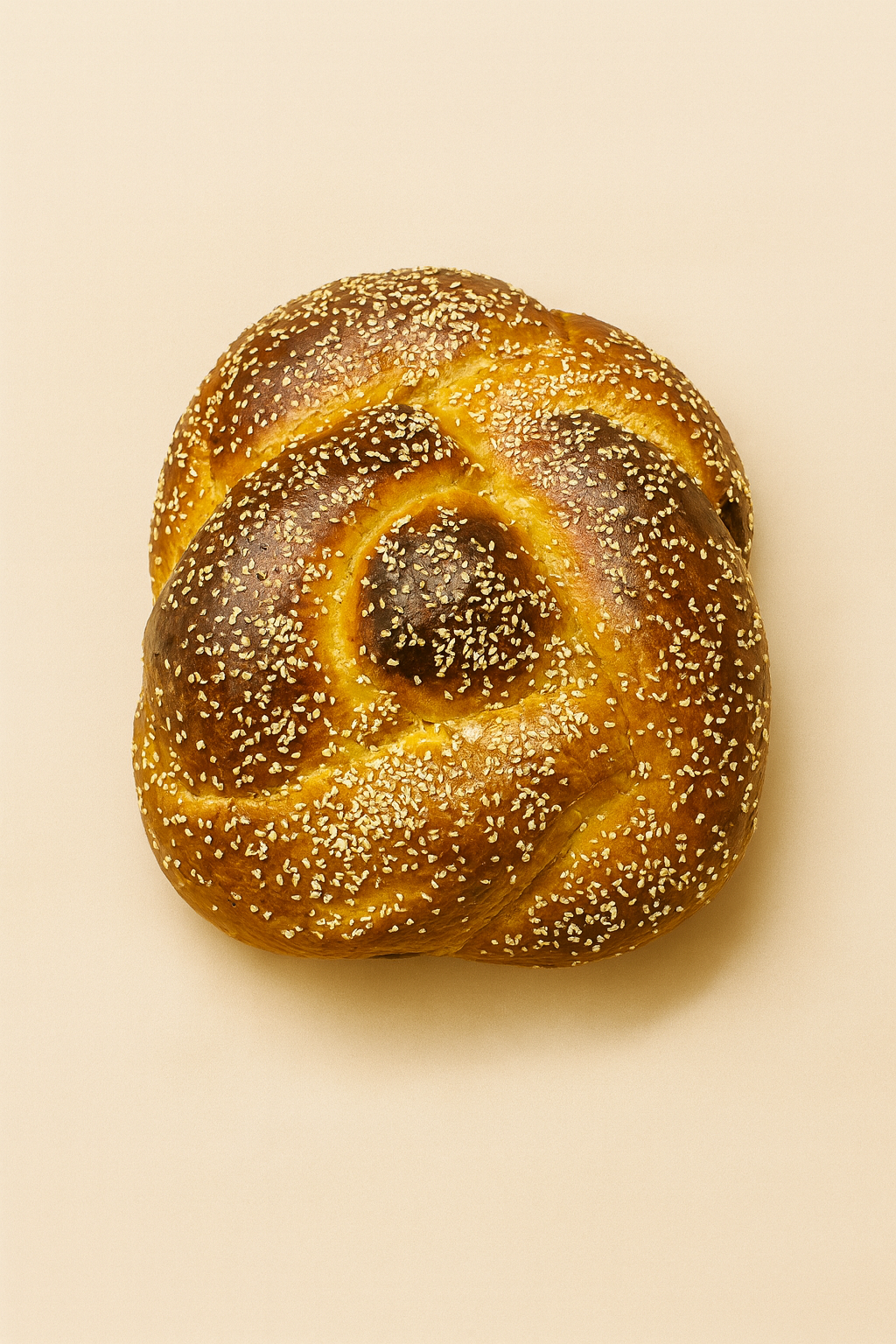 Round Sesame Challah